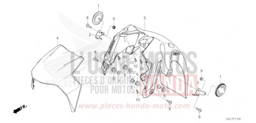 KOTFLUEGEL, VORNE ADV350AT de 2026